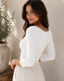 Niki Biki - Peak-A-Boo, Sweatheart Crop Top