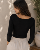 Niki Biki - Peak-A-Boo, Sweatheart Crop Top