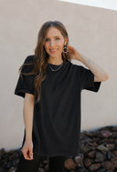 MONO B Naturally Cozy Organic Cotton Boyfriend Tee