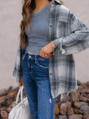 NIKIBIKI Vintage Ribbed High Neck Crop  Top