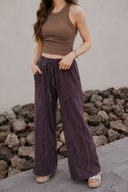 NIKIBIKI Vintage Ribbed High Neck Crop  Top