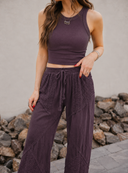 NIKIBIKI Vintage Ribbed High Neck Crop  Top