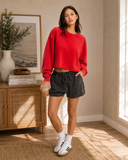 Soft Mineral Wash Sweatshirt