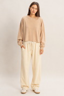 Soft Mineral Wash Sweatshirt