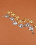 Lucky Spur Horseshoe Concho Chain Belt