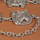 Lucky Spur Horseshoe Concho Chain Belt