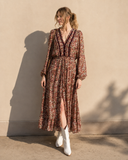 Sienna Wildflower Tiered Midi Dress