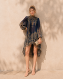 Regal Manor High-Low Chiffon Dress