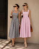 Breezy Stripe Midi Sundress