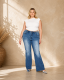 High Rise Relaxed Flare Jeans