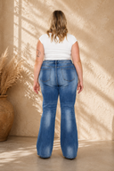 High Rise Relaxed Flare Jeans