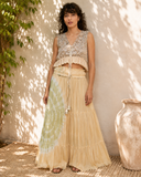 Luna Tiered Flow Maxi Skirt