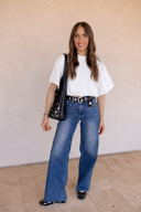 Cloud Muse Bubble Hem Crop Top