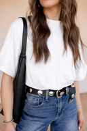 Cloud Muse Bubble Hem Crop Top