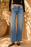 Low Rise Baggy Straight Jeans