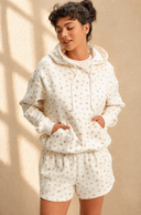 Ditsy Floral French Terry Hoodie