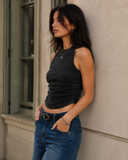 Contour Ease Ruched Tank Top