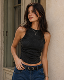 Contour Ease Ruched Tank Top