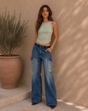 Contour Ease Ruched Tank Top