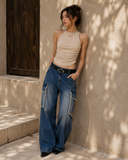 Contour Ease Ruched Tank Top