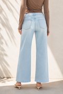 Harper Mid Rise Wide Leg Jeans