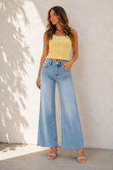 Everly Long Length Wide Leg Jeans