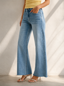 Everly Long Length Wide Leg Jeans