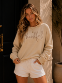 Thankful POCKET Embroidered Sweatshirt