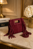 Lilly Fringe Suede Mini Bag | Pre-Order
