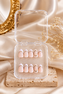 Soft Light Purple French Press-On Nails