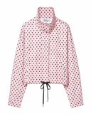 Midnight Muse Polka Dot Windbreaker Jacket