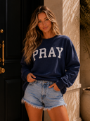 Pray Puff Knit Sweater