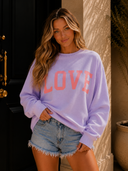Love Puff Knit Sweater