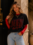 Love Me Like Tequila Does Mock Tee