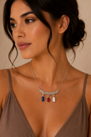 Stars & Hearts Heritage Necklace S.No 11