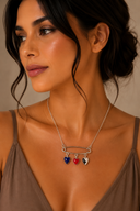 Freedom Heart Bar Necklace S.No 10