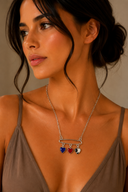 Freedom Heart Bar Necklace S.No 10