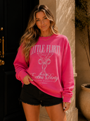 Little Flirty Extra Dirty Pink Sweatshirt