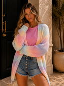 Cotton Kandy Long Knit Cardigan