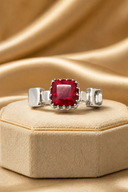 Starlight Prism Gemstone Ring S.No 7