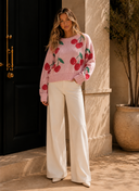 Cherry On Top Luxe Ribbed Sweater