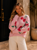 Cherry On Top Luxe Ribbed Sweater