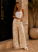 Print Satin Pajama, Pants Only