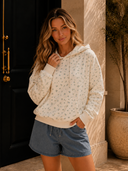 Ditsy Floral French Terry Hoodie
