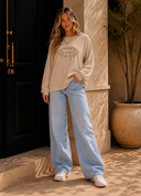 Game Day Corduroy Embroidered Top