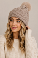 Cozy Cabin Rib Knit Beanie