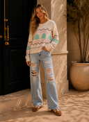 Winter Whimsy Knit Sweater