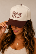 Goodness of God Embroidered Two-Tone Trucker Hat
