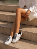 McKenzie Star Sneaker Black and White
