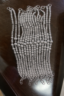 Mixed Design Silver Plain Bracelets
